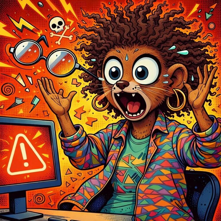 Manzèl découvre la catastrophe